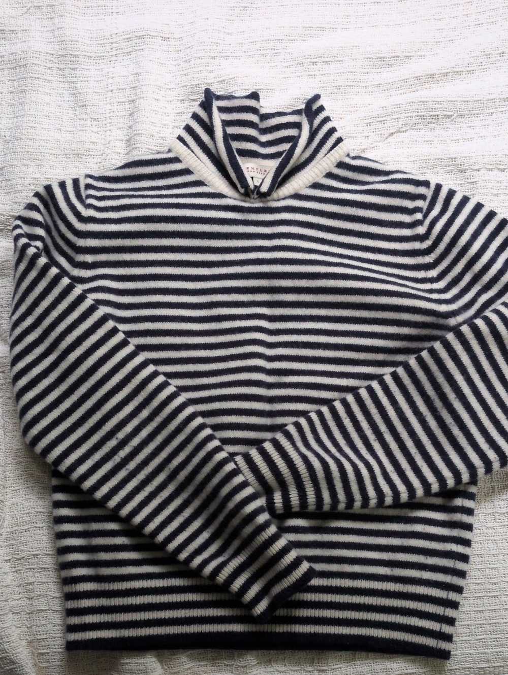 Demylee Striped Sweater 100% Wool